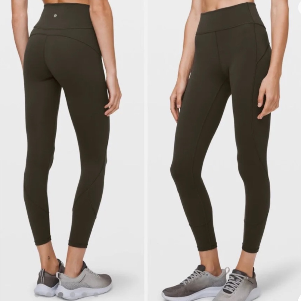 Lululemon In Movement 7/8 Tight *Everlux 25"
Dark Olive (4)